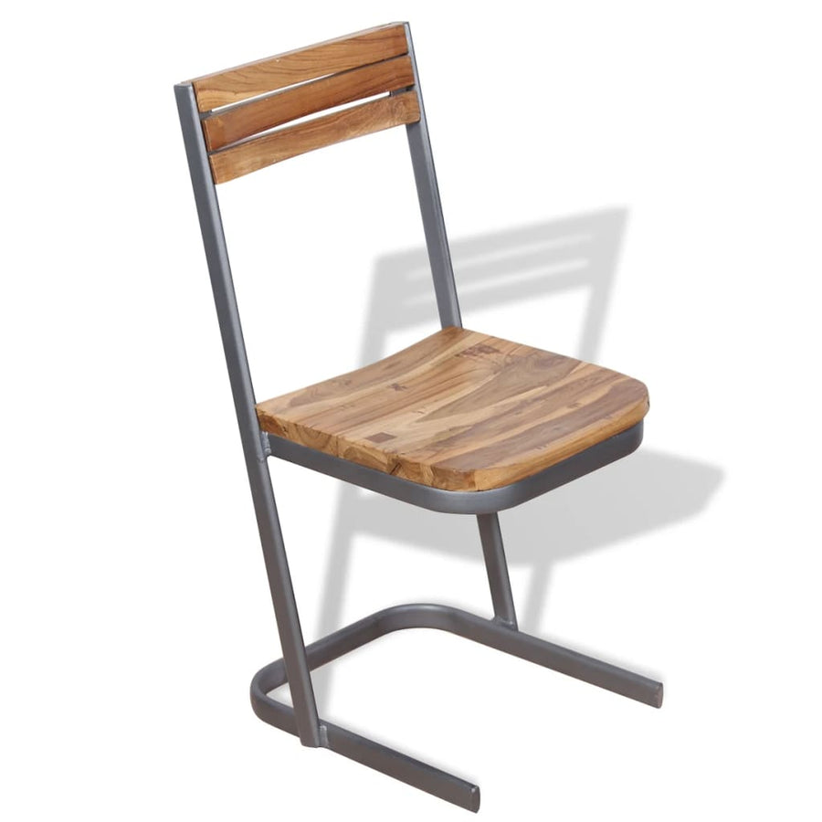 Eetkamerstoelen 2 St Massief Teakhout