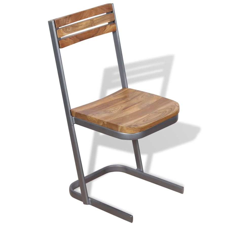 Eetkamerstoelen 2 St Massief Teakhout