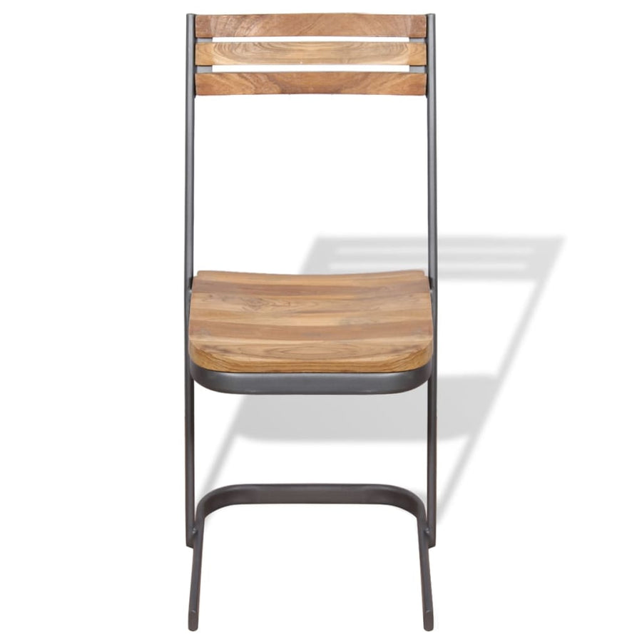 Eetkamerstoelen 2 St Massief Teakhout