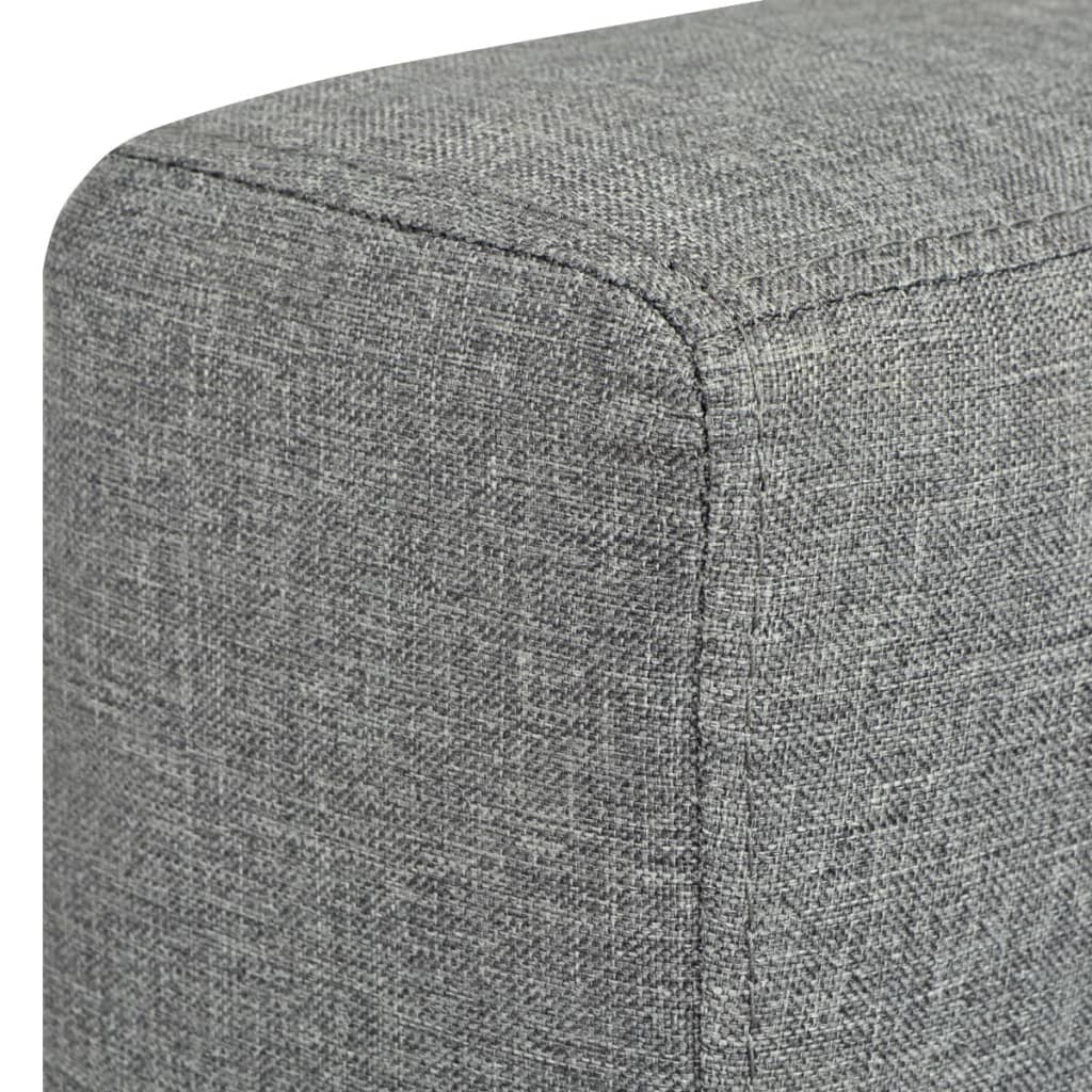 Fauteuil Stof Lichtgrijs 1