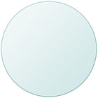Tafelblad rond 600 mm gehard glas