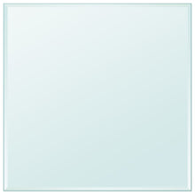 Tafelblad van gehard glas 800x800 mm vierkant