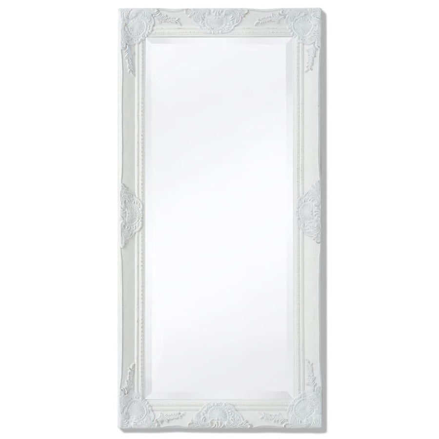 Wandspiegel Barok 00 X 50 Cm Wit