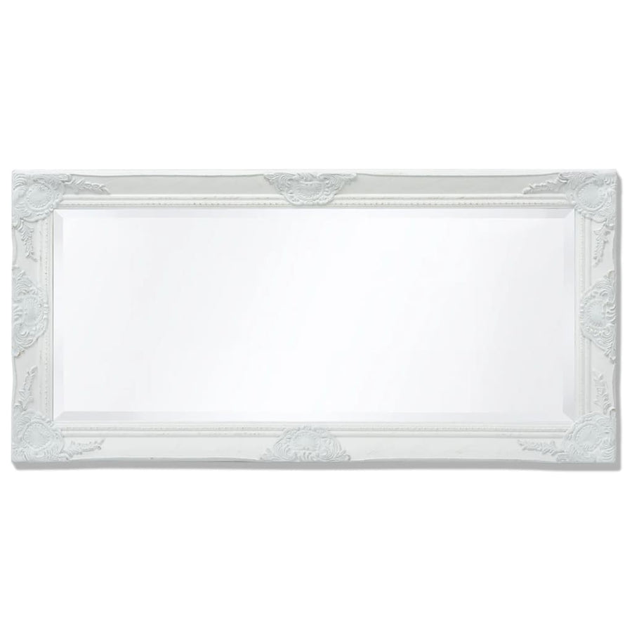 Wandspiegel Barok 00 X 50 Cm Wit