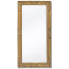 Baroque Wall Mirror 100 x 50 cm Gold