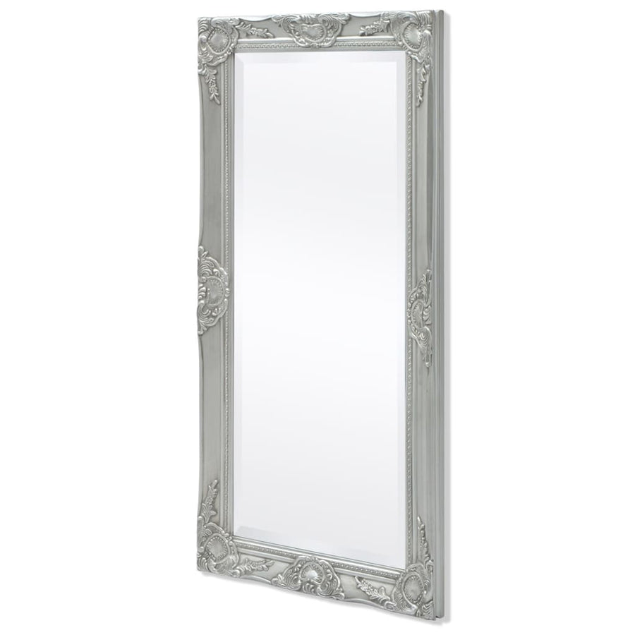 Wandspiegel Barok 00 X 50 Cm Zilver