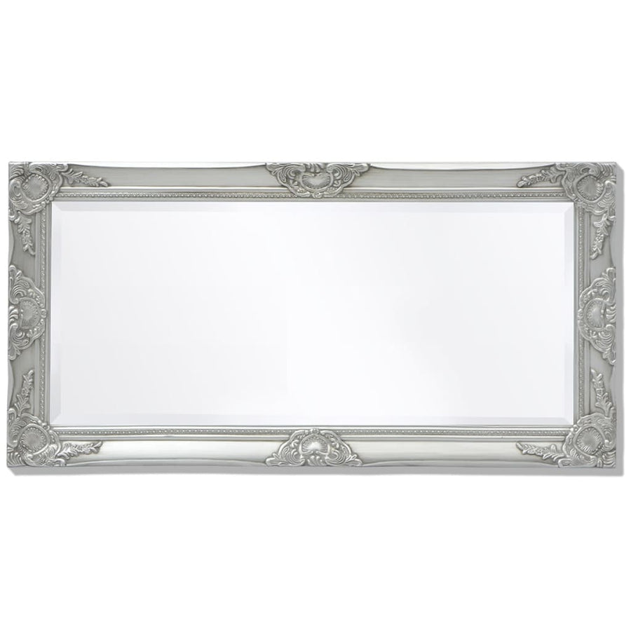 Wandspiegel Barok 00 X 50 Cm Zilver