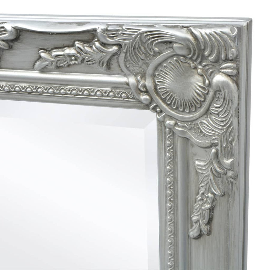 Wandspiegel Barok 00 X 50 Cm Zilver