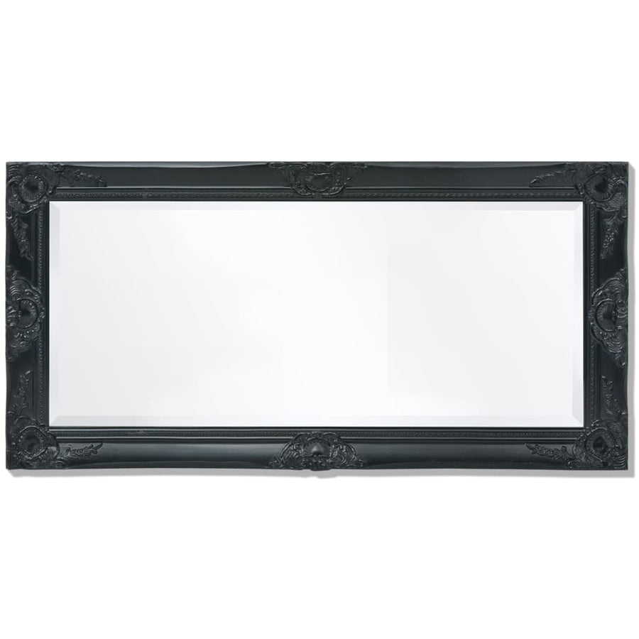 Wandspiegel Barok 00 X 50 Cm Zwart