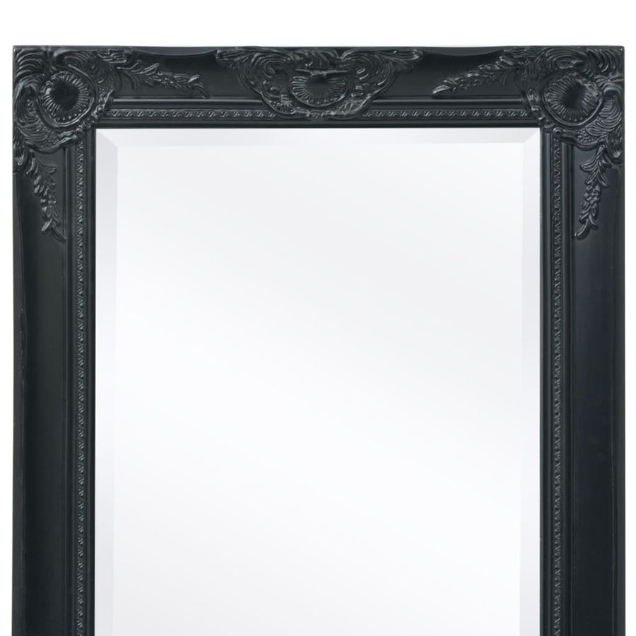 Wandspiegel Barok 00 X 50 Cm Zwart