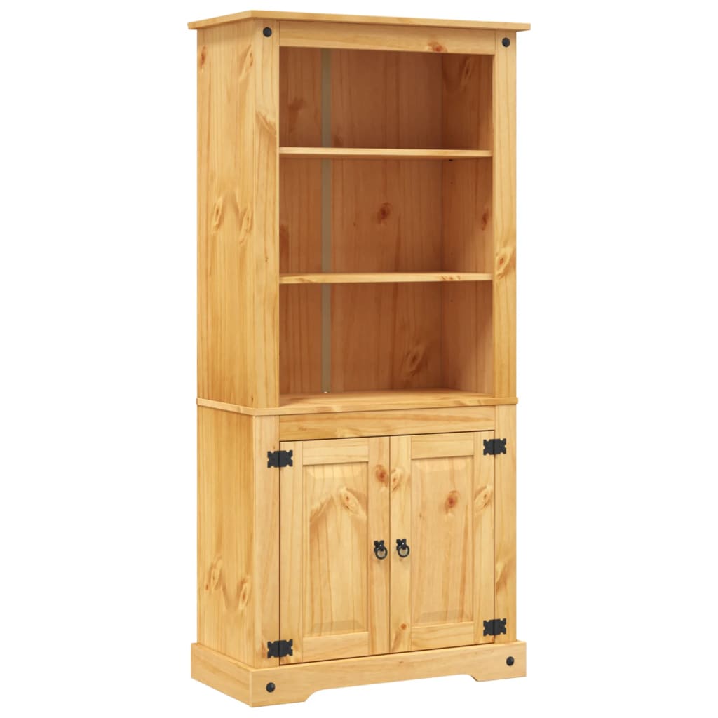 Wandkast Mexicaans Grenenhout Corona-Stijl 80X40X70 Cm Bruin