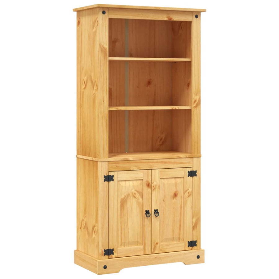 Wandkast Mexicaans Grenenhout Corona-Stijl 80X40X70 Cm Bruin