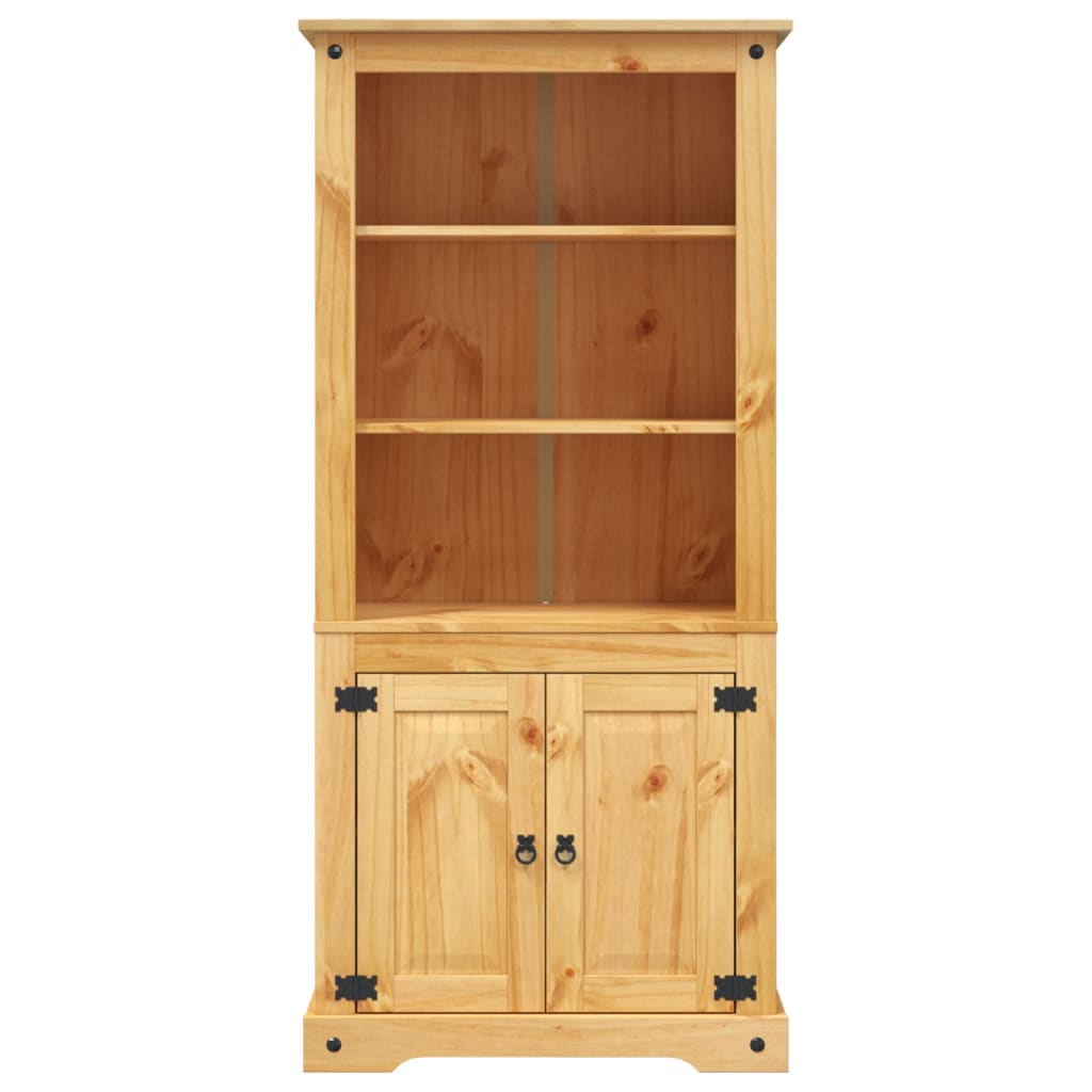 Wandkast Mexicaans Grenenhout Corona-Stijl 80X40X70 Cm Bruin