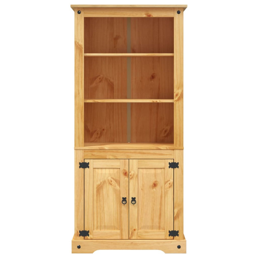 Wandkast Mexicaans Grenenhout Corona-Stijl 80X40X70 Cm Bruin