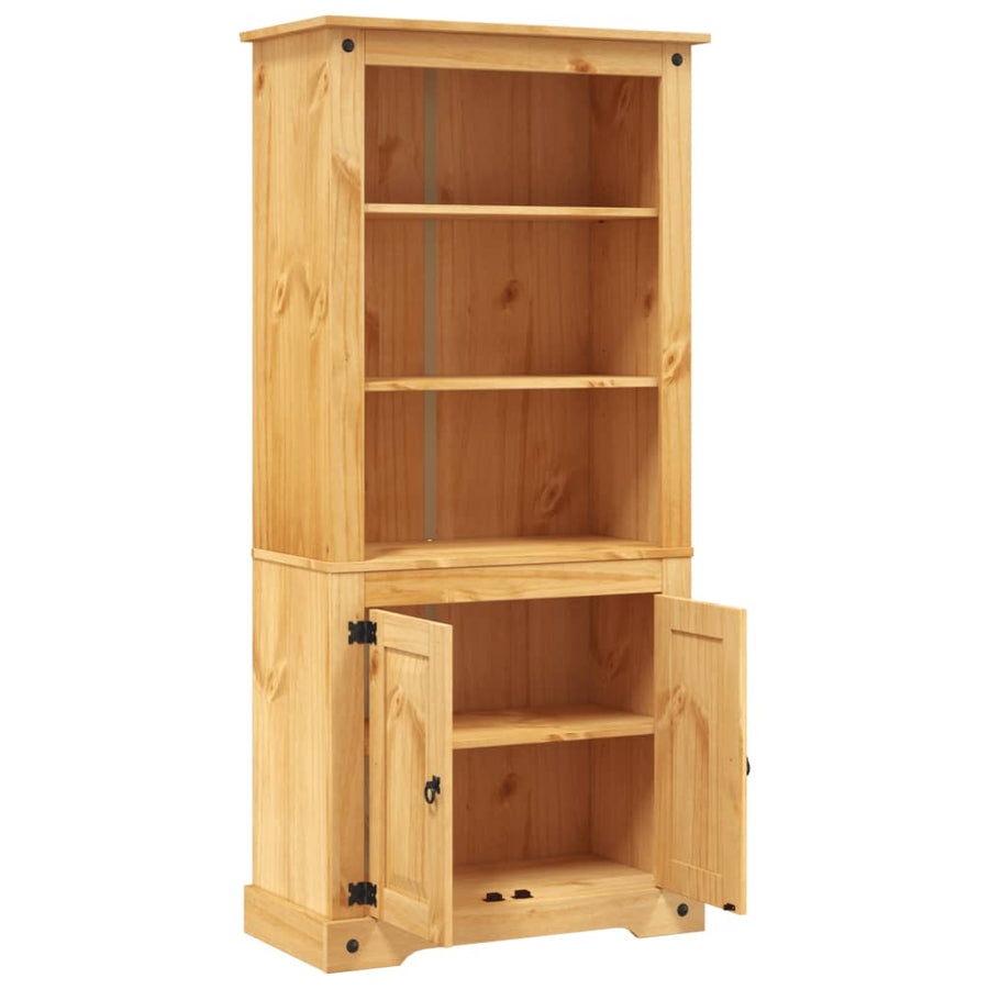 Wandkast Mexicaans Grenenhout Corona-Stijl 80X40X70 Cm Bruin