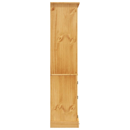 Wandkast Mexicaans Grenenhout Corona-Stijl 80X40X70 Cm Bruin