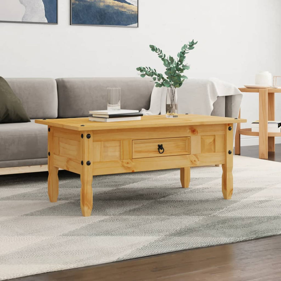 Salontafel Mexicaans Grenenhout Corona-Stijl 00X55X45 Cm Bruin