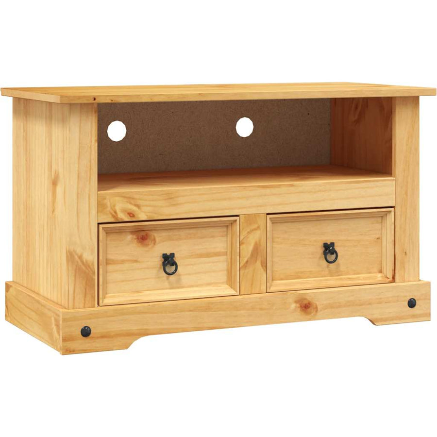 Tv-Meubel Mexicaans Grenenhout Corona-Stijl 91X43X56 Cm Bruin