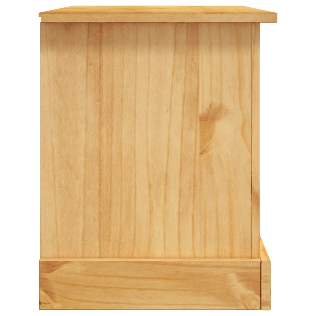 Tv-Meubel Mexicaans Grenenhout Corona-Stijl 91X43X56 Cm Bruin