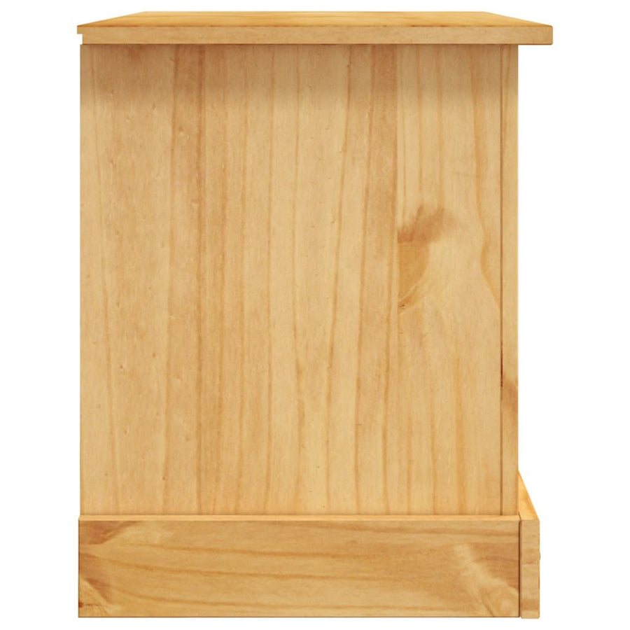 Tv-Meubel Mexicaans Grenenhout Corona-Stijl 91X43X56 Cm Bruin