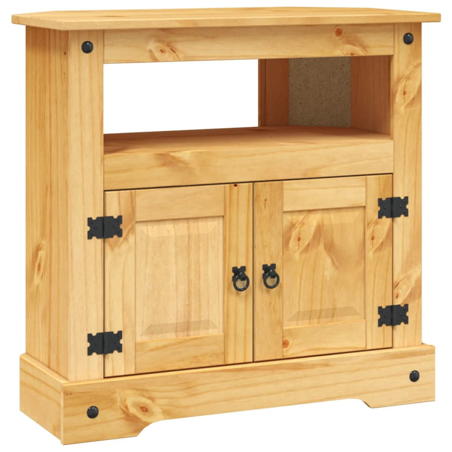 Wandtafel Mexicaans Grenenhout Corona-Stijl 80X43X78 Cm Bruin