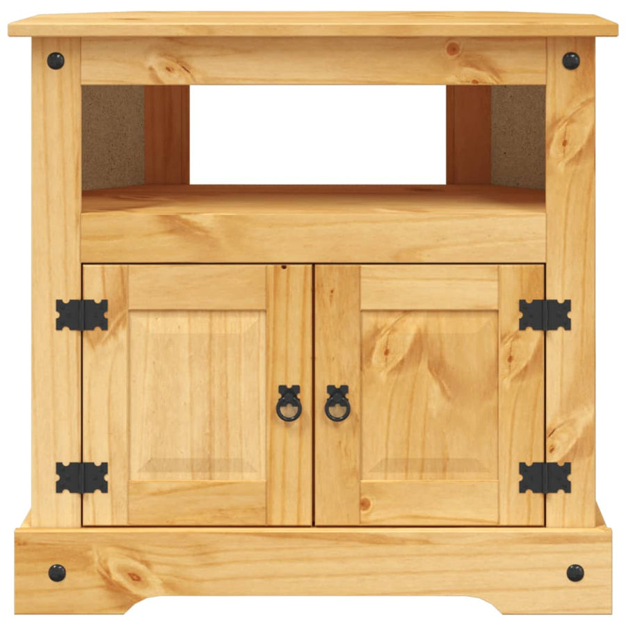 Wandtafel Mexicaans Grenenhout Corona-Stijl 80X43X78 Cm Bruin