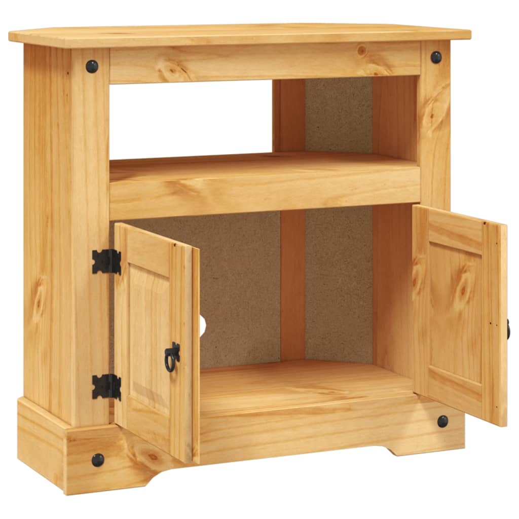 Wandtafel Mexicaans Grenenhout Corona-Stijl 80X43X78 Cm Bruin