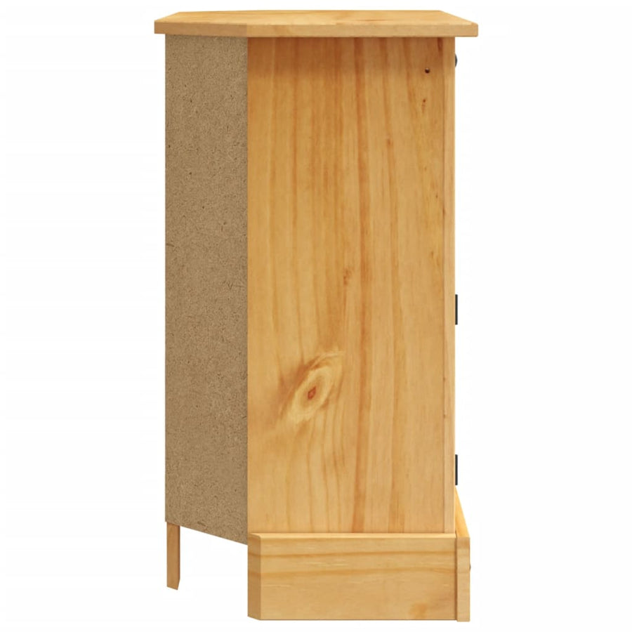 Wandtafel Mexicaans Grenenhout Corona-Stijl 80X43X78 Cm Bruin