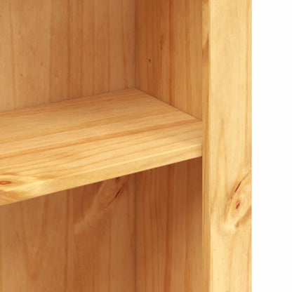 Boekenkast Grenenhout Met 4 Planken Corona-Stijl 8X29X50 Cm 150 cm Bruin