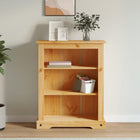 Boekenkast massief grenenhout 81x29x100 cm