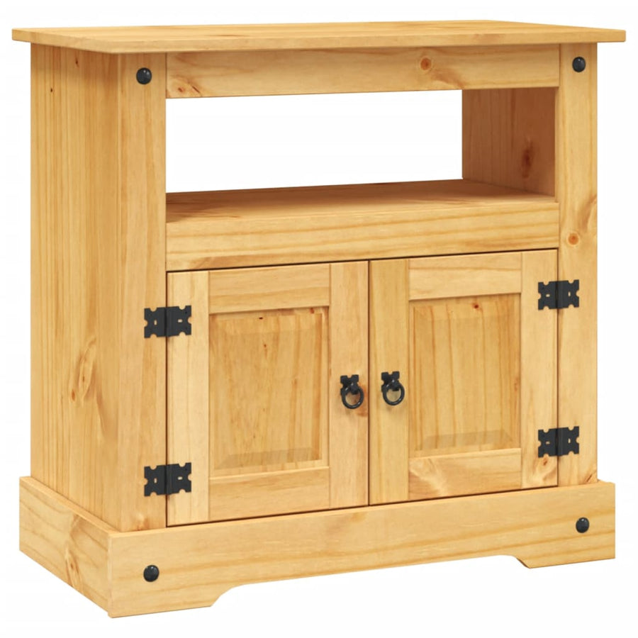 Tv-Meubel Mexicaans Grenenhout Corona-Stijl 80X43X78 Cm Bruin
