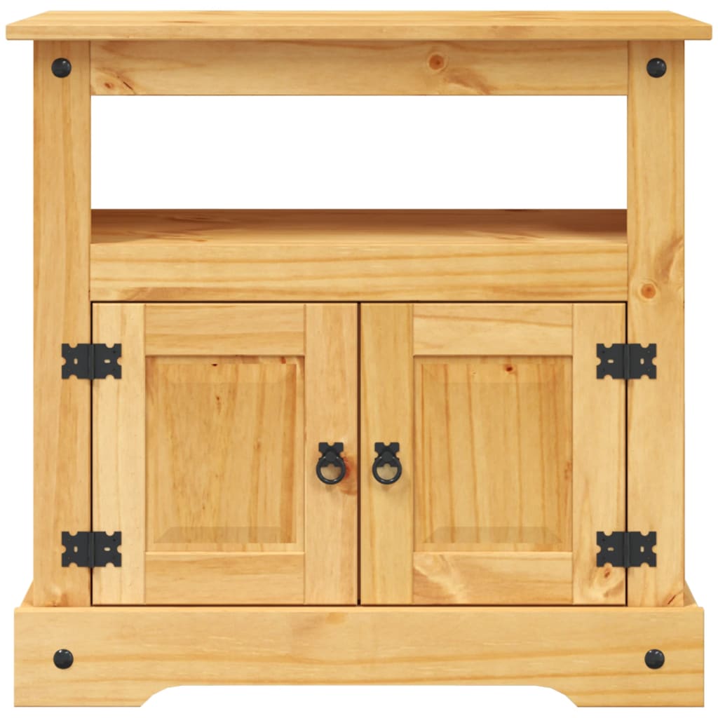 Tv-Meubel Mexicaans Grenenhout Corona-Stijl 80X43X78 Cm Bruin