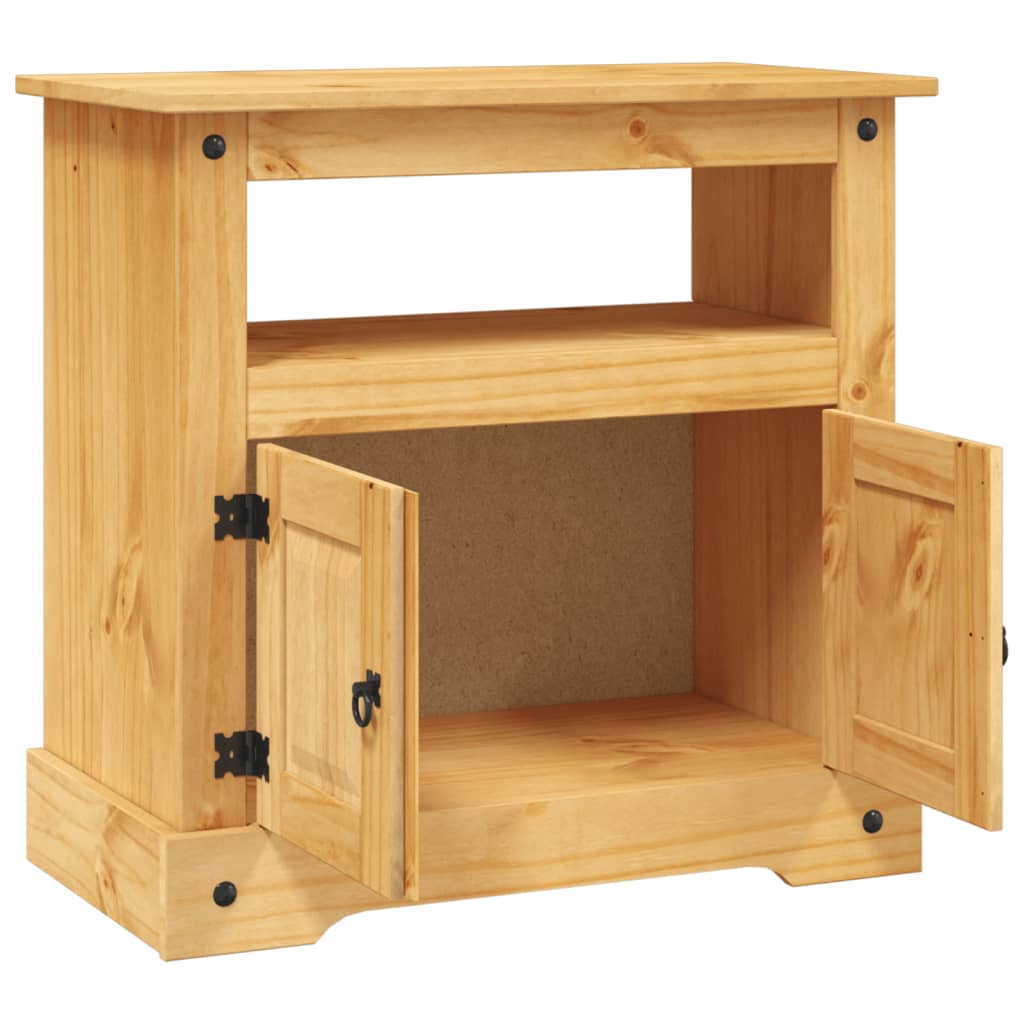 Tv-Meubel Mexicaans Grenenhout Corona-Stijl 80X43X78 Cm Bruin