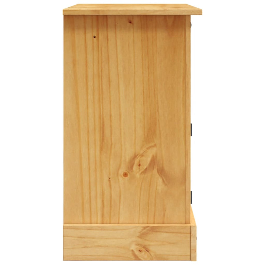 Tv-Meubel Mexicaans Grenenhout Corona-Stijl 80X43X78 Cm Bruin
