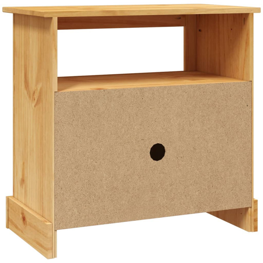 Tv-Meubel Mexicaans Grenenhout Corona-Stijl 80X43X78 Cm Bruin