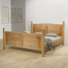 Bedframe Mexicaans Grenenhout Corona-Stijl 160X200 Cm