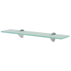 Floating shelf 50x10 cm 8 mm glass