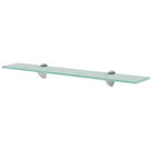 Floating shelf 60x10 cm 8 mm glass