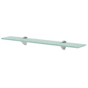 Zwevend schap 60x10 cm glas
