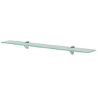 Floating shelf 70x10 cm 8 mm glass