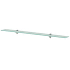 Floating shelf 100x10 cm 8 mm glass