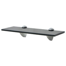 Zwevend Schap 8 Mm Glas 1 30 x 10 cm Zwart