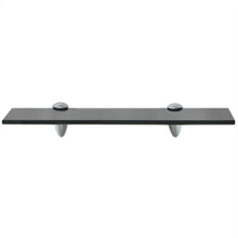 Zwevend Schap 8 Mm Glas 1 40 x 10 cm Zwart