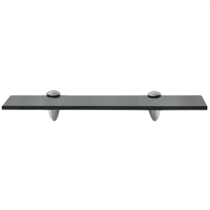 Zwevend Schap 8 Mm Glas 1 40 x 10 cm Zwart