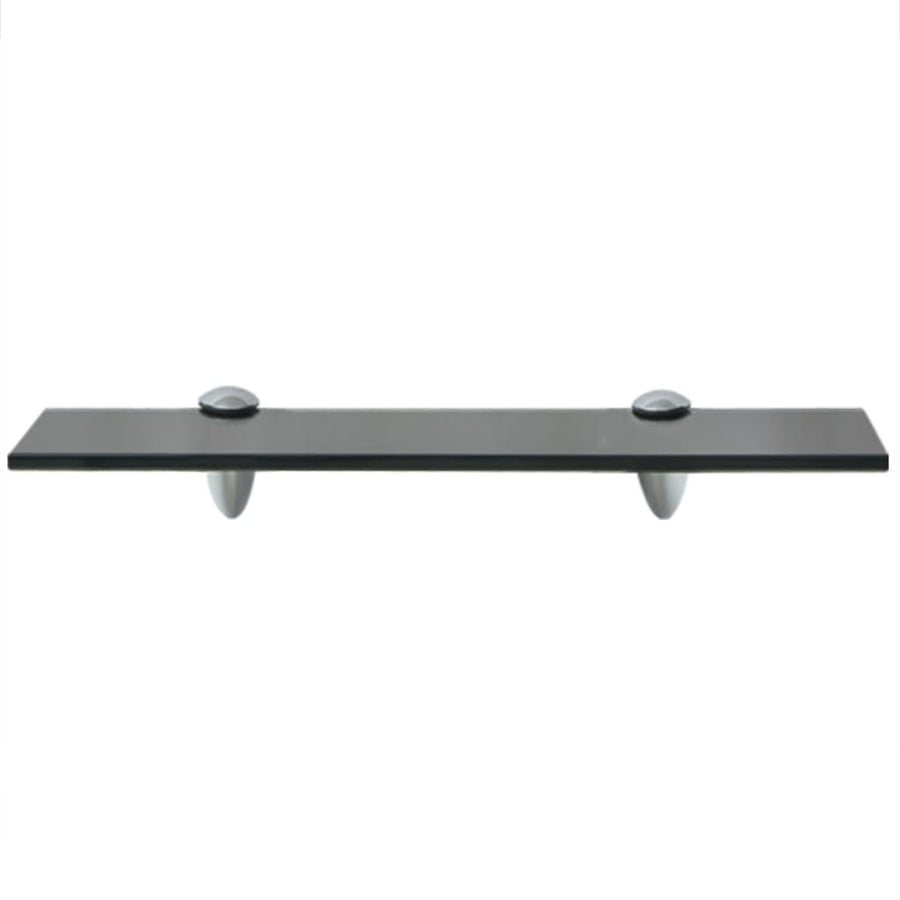 Zwevend Schap 8 Mm Glas 1 40 x 10 cm Zwart