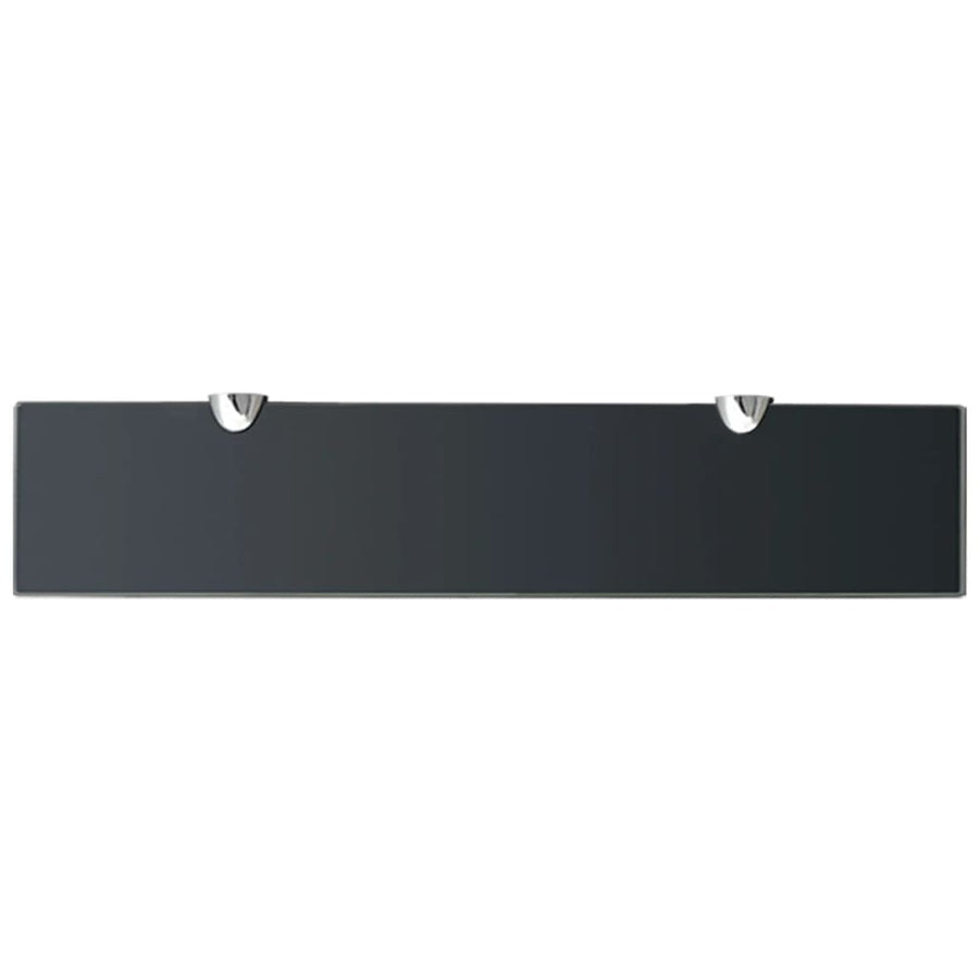 Zwevend Schap 8 Mm Glas 1 50 x 10 cm Zwart