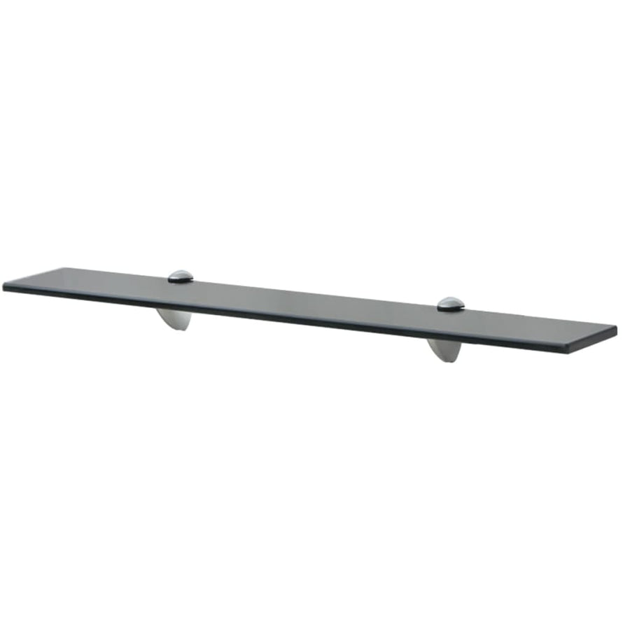 Zwevend Schap 8 Mm Glas 1 70 x 10 cm Zwart