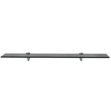 Zwevend Schap 8 Mm Glas 1 70 x 10 cm Zwart