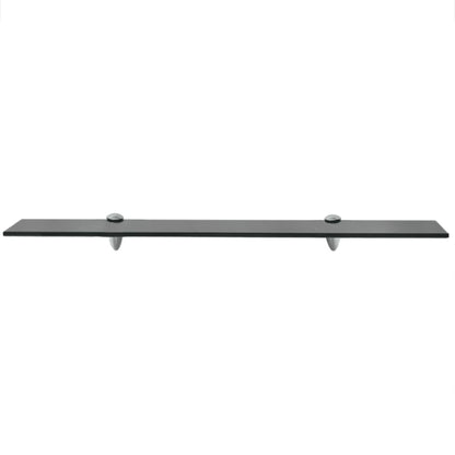Zwevend Schap 8 Mm Glas 1 70 x 10 cm Zwart