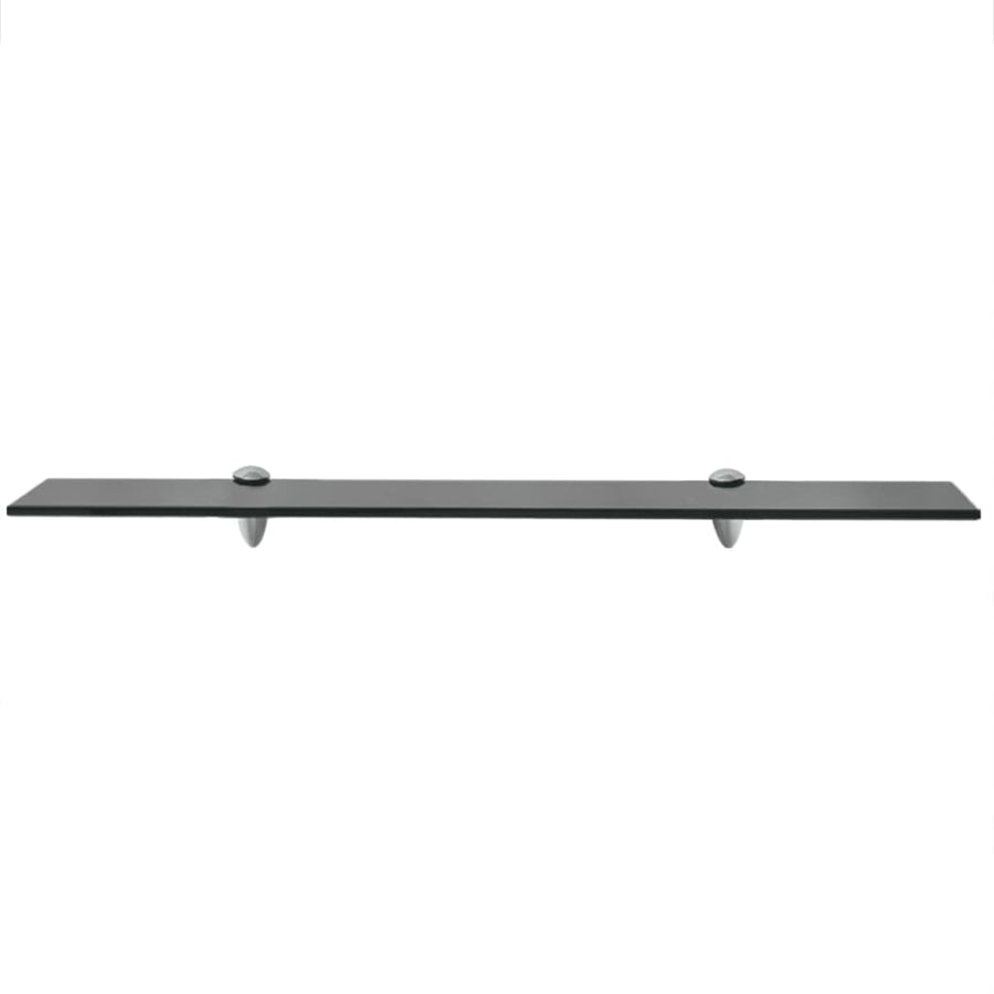 Zwevend Schap 8 Mm Glas 1 70 x 10 cm Zwart